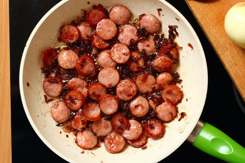 Slow Cooker Sweet and Spicy Sausage