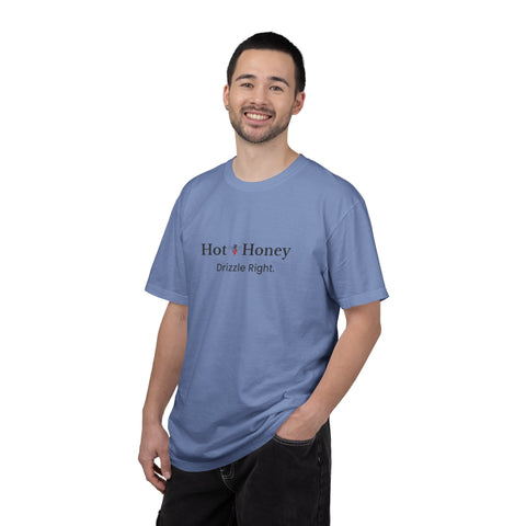 Hot Honey T-Shirt — "Hot Honey Drizzle Right" Graphic Tee