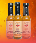 AR's Peach hot sauce 3-pack