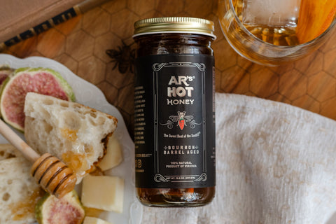 AR’s® Bourbon Barrel Aged, Hot Southern Honey, Habanero (Hot) 10.5 Net Wt. Oz.