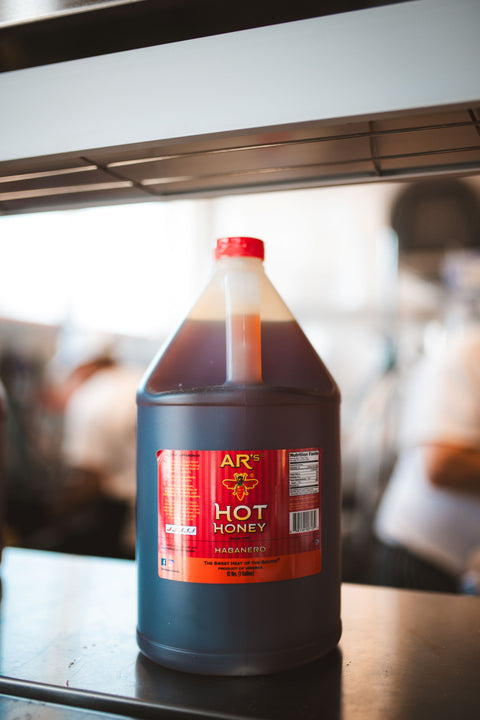 AR's® HABANERO HOT HONEY, 12 lbs., Gallon